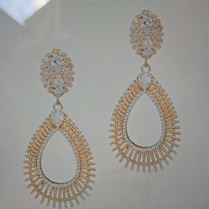 Kenneth Jay Lane  Teardrop Earrings